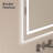 Dokes Frameless LED Vanity Wall Mirror Passed ETL-886632728