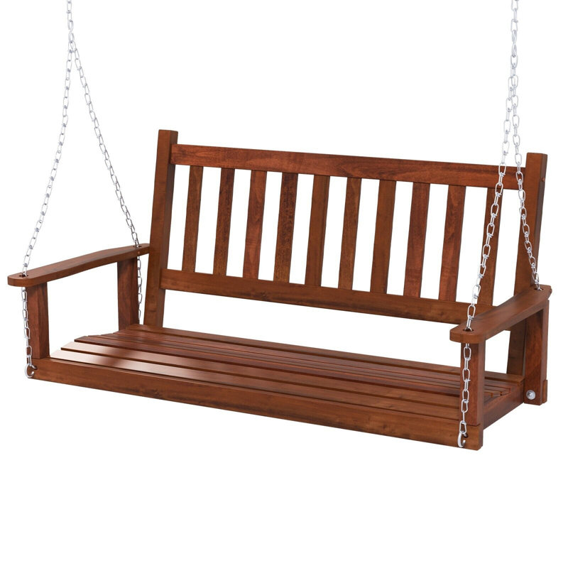 Sluss Porch Swing, Brown, 136 cm