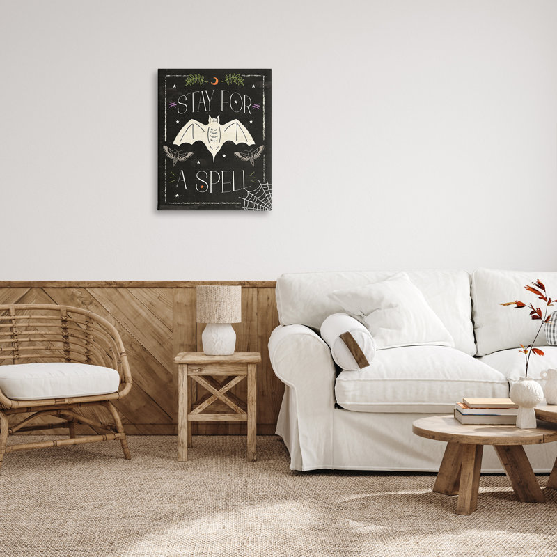 "Stay For A Spell Expression" par Veronique Charron sur toile, H 30 po x l 24 po
