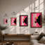 Bird Profile Geometric - Print-1846733206-1846733204