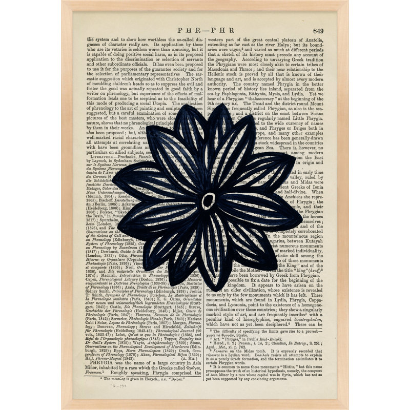 PHR-PHR Print by Michela Sorrentino, 30" H x 21" W x 1.25" D, Maple Wood