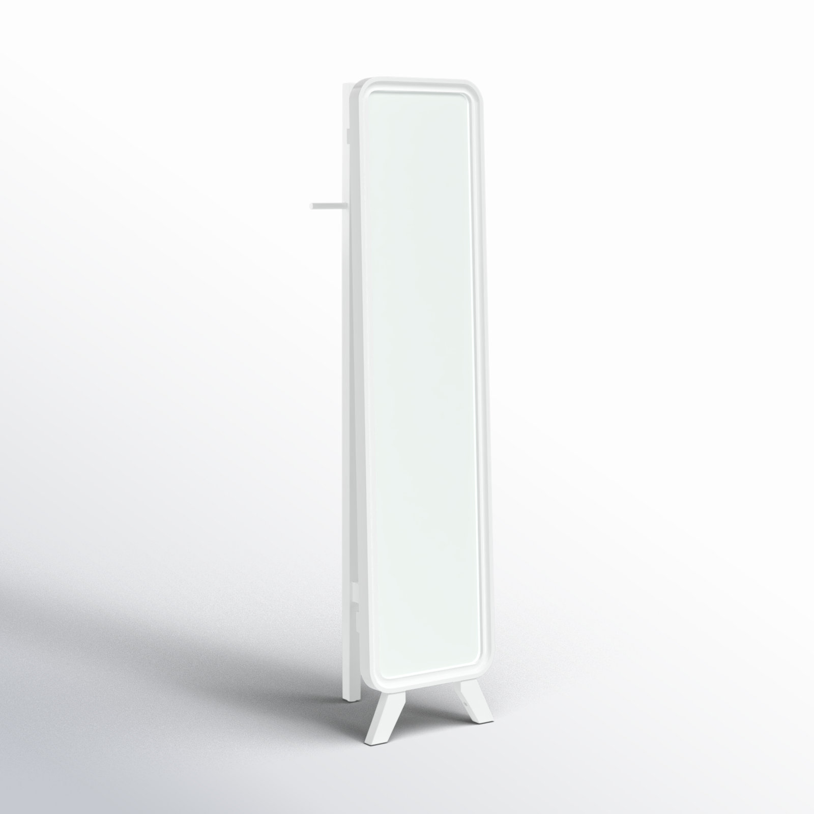 Nery 16" Full-Length Mirror, White