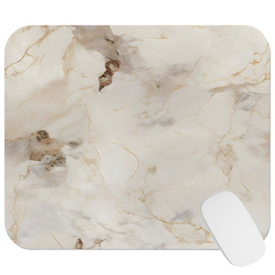 Abstract Geode Elegance IV Transitional Gaming Cute Office Laptop Desk Pad Gift Mat Square Rectangle Non-Slip Mousepad