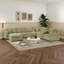 Upholstered U-Shaped Sectional-1164428011
