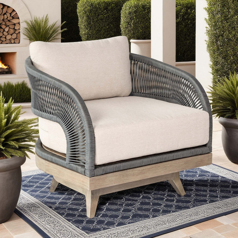 Chaise de salle à manger pivotante Orbit