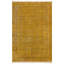 Tapis safran délavé traditionnel