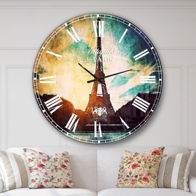 Horloge murale Paris