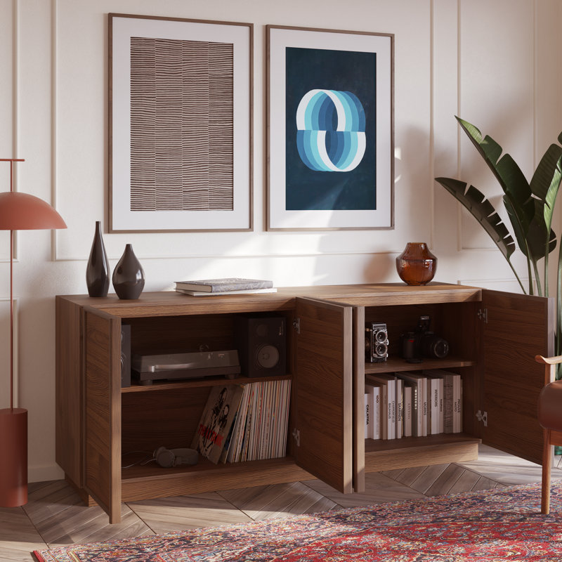 Buffet 72 "en noyer naturel Collins
