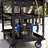 39'' H x 40'' W Utility Cart with Wheels