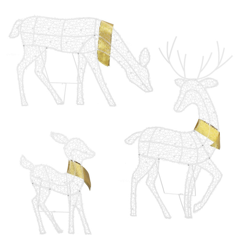 Veilleuse Reindeer Family