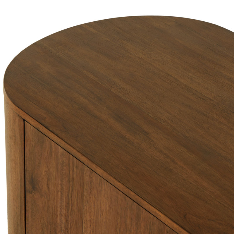 Buffet de 94 po de large Haiden, Acacia brun assaisonné