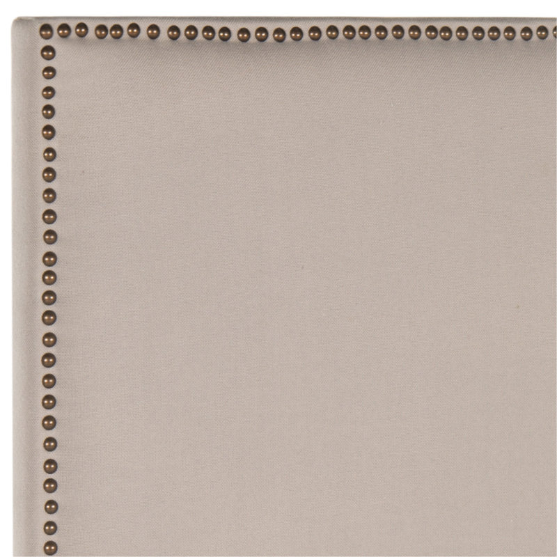 Upholstered Headboard, Full, Linen, Beige