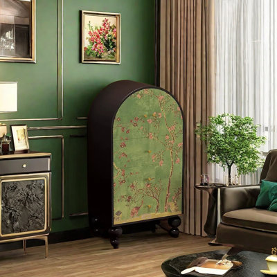 Arch accent chest with 5 drawers