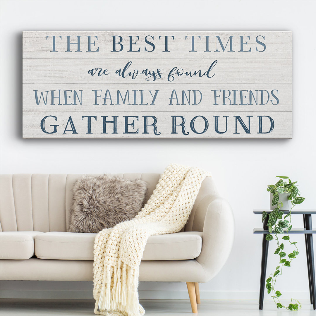 " Family And Friends Gather " Gracie Oaks