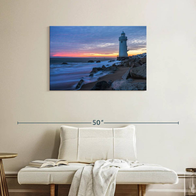 Paysage de phare Aletra, H 24 po x l 36 po