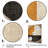 Orange and black geometric breeze shapes - Abstract Collages Wall Art-353720617-353720616