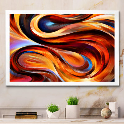 Inner Life Of Passions IV - Picture Frame Print on Canvas