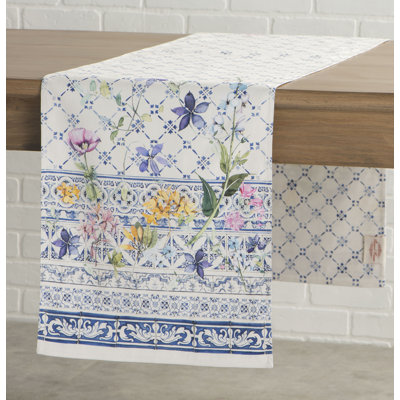 Faience Table Runner