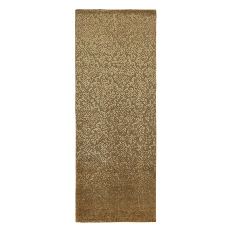 One-of-a-Kind 3' X 8'4" Hand Knotted Area Rug