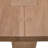 Jayveion Modern Rustic 55" Solid Wood Double Pedestal Coffee Table With Butterfly Joint Inlay