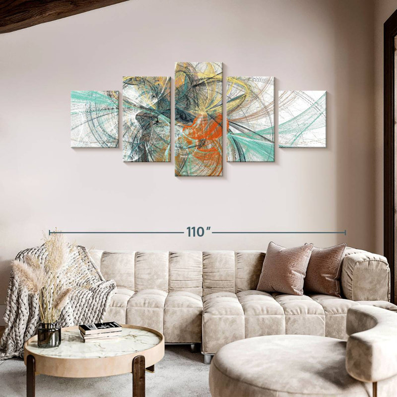 Glasco String, 42" H x 92" W