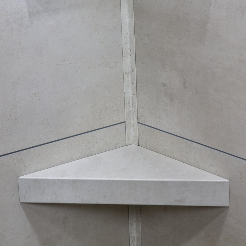 Wintry Mix PVC Waterproof Corner Shower Shelf