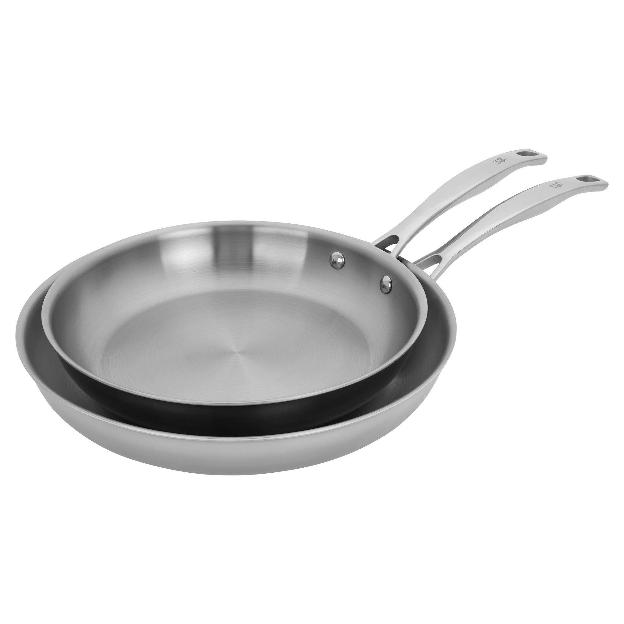 LEXI HOME Diamond Tri-ply 10 Inch Stainless Steel Nonstick Frying