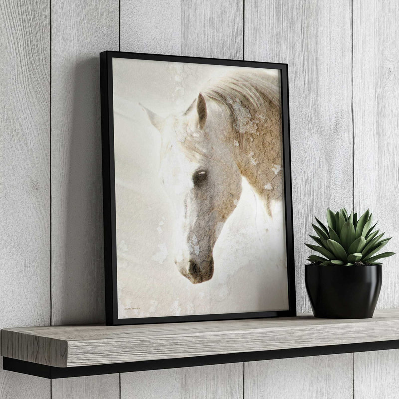 Mottled by Kari Brooks Art Print, 12 W x 16 H, Brown, Framed Print