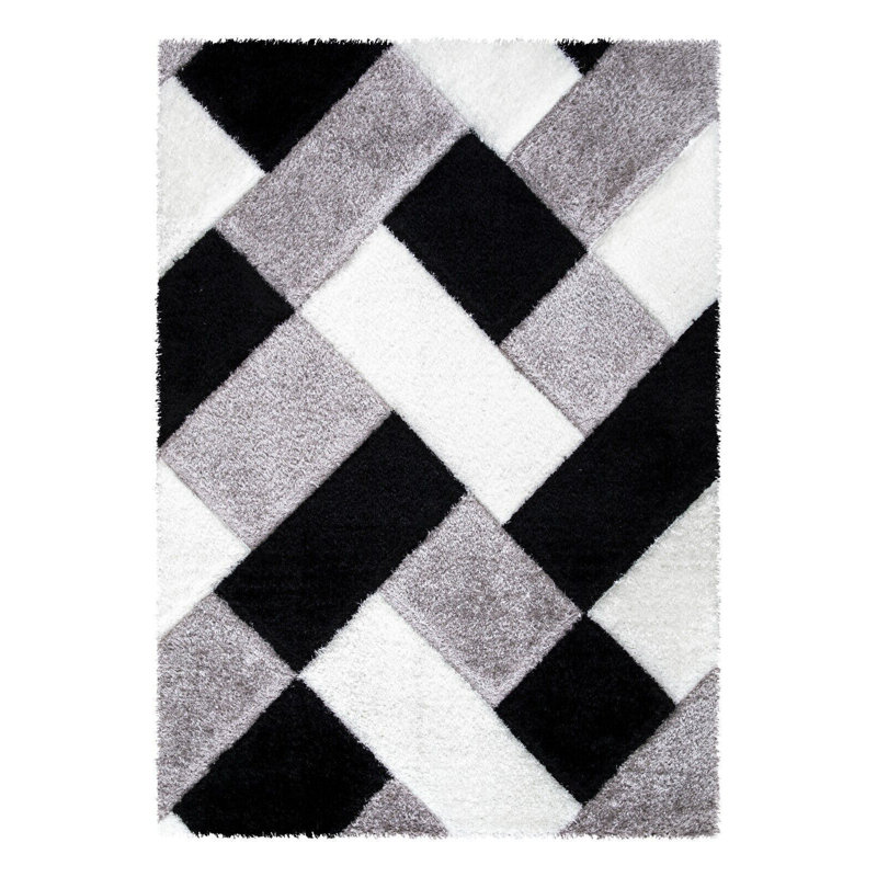 Christiaanse Geometric Indoor / Outdoor Area Rug, Rectangle 60 x 110cm