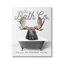 «Millwood Pines Moose In Bubble Bath», art giclée par lettré et doublé-1006964380