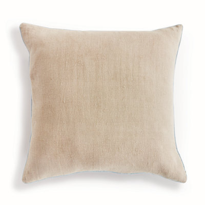 Elias Linen Lumbar Rectangular Pillow Cover & Insert
