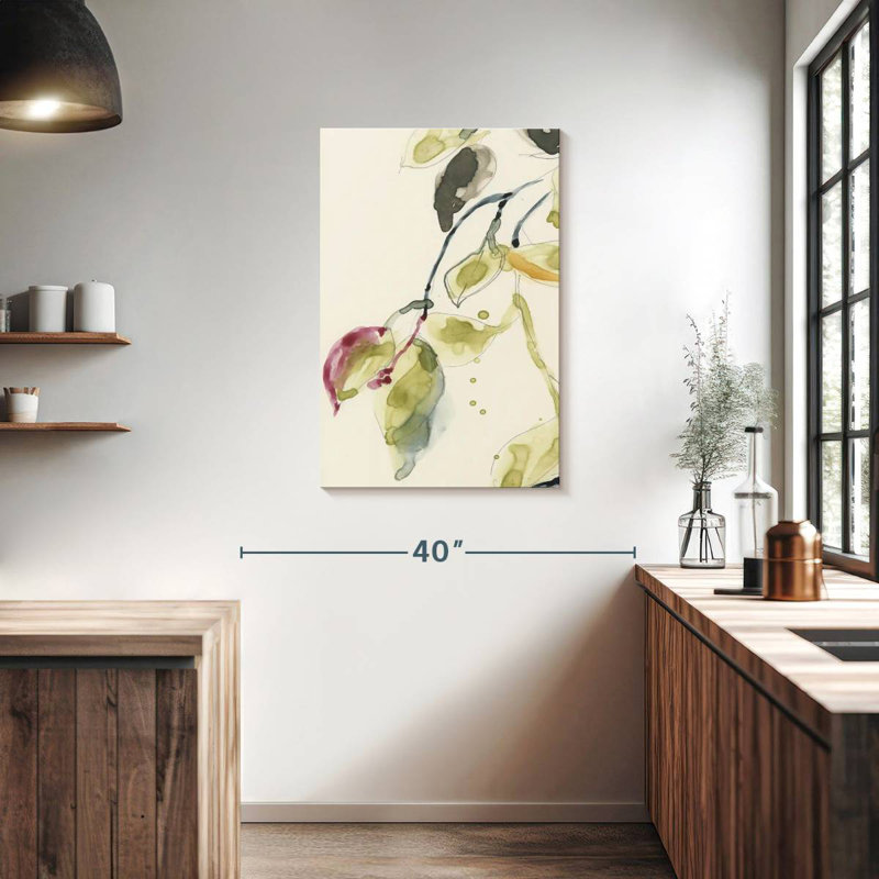 Triomphe de la branche de feuilles Harnek I, H 36 po x l 24 po