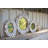  Oyster Shell Mirror, Large Round Oyster 24" Diameter, Handmade Glass & Oyster Shell, White Gloss Finish-1900353772