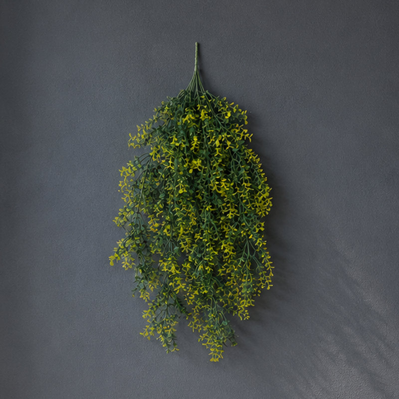 Artificial Hanging Plants Fire / UV Resistant 76cm Faux Fern Plant