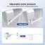 Accessoire de bidet multifonctionnel non électrique et pulvérisateur, double buse, autonettoyant, pression réglable, eau froide