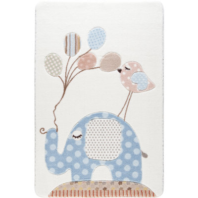 Guernon Beige/Blue Rug