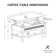 Rattan Lift-Top Coffee Table with Hidden Storage & Open Shelf