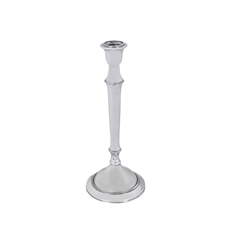 11.75'' H Aluminum Tabletop Candlestick