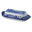 Spode Blue Italian Covered Butter Dish 8X4"