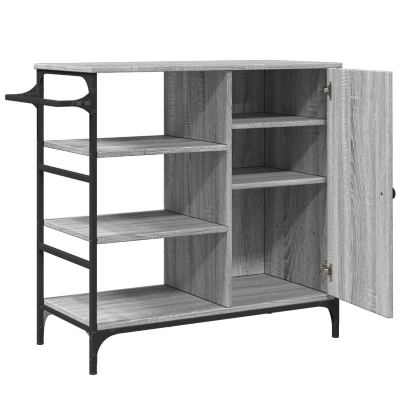 Nicoletti Metal Bar Cart