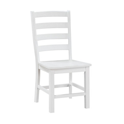 Ensemble de 2 chaises d'appoint en bois