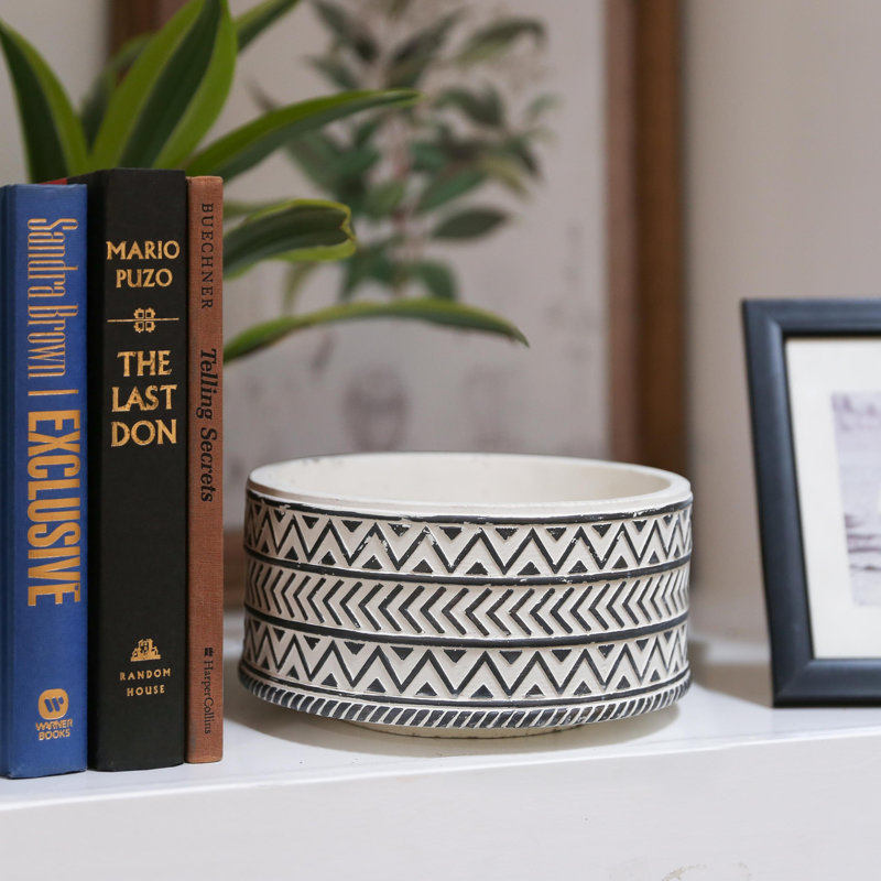 Dianna Pot Planter, 4.5" H x 8.75" W x 8.75" D