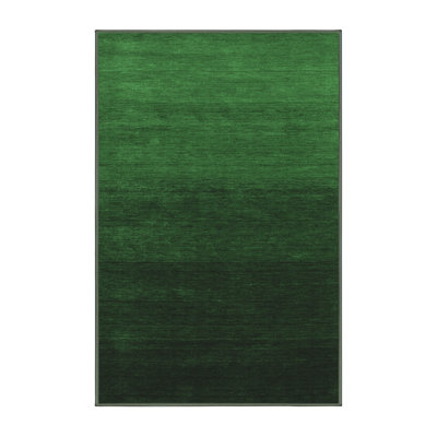 Washable Abstract Indoor Rug
