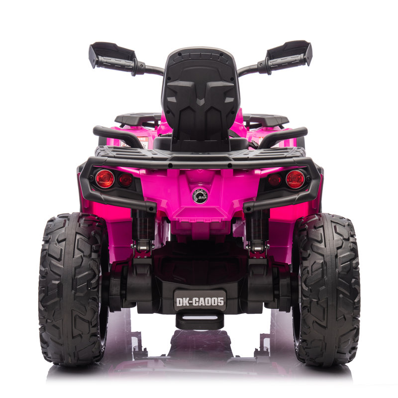 Can Am Outlander 24V Ride On ATV, Pink