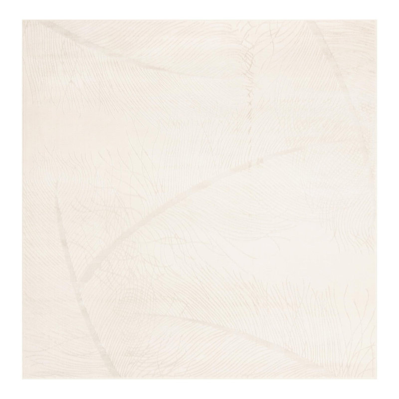 Floral Indoor Rug, Square 7'10"