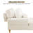 Davene Upholstered Chaise Lounge with Adjustable Backrest-1115440163-1115440173