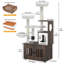 Estellene 59'' H Cat Tree-1321112726