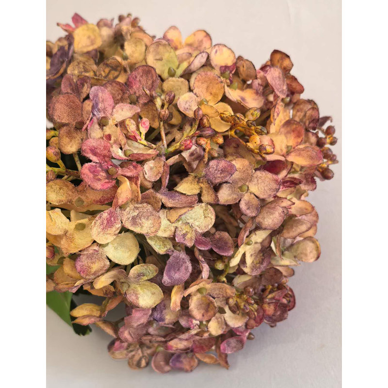 HYDRANGEA SPRAY SOIE 23, Orange