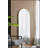 Elegant Arch Body Mirror with Gold Frame, a Stunning and Functional Decor Piece for Any Space.