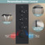 Thermostatic LED Rainfall Shower System, Ceiling Mounted Waterfall Showerhead with Handheld Spray-82331473